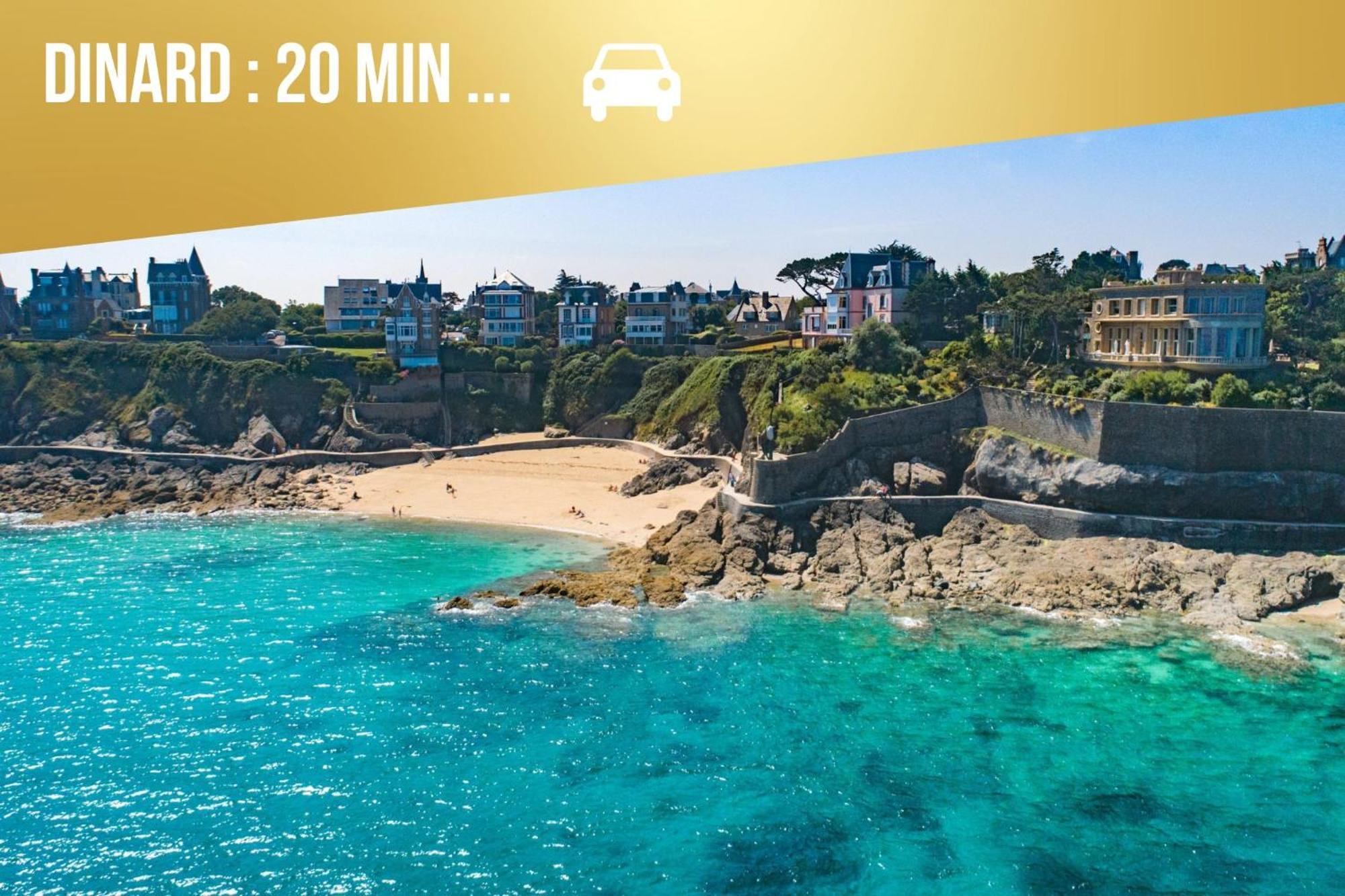 Layton - A 2 Min De La Plage, Du Sillon Et D'Intra Muros ! Сен-Мало Экстерьер фото